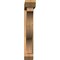 Ekena Millwork Funston Slat Smooth Bracket w/ Offset Brace, Western Red Cedar, 5 1/2"W x 34"D x 34"H BKT0604X34X34FST06SWR - alternate 4